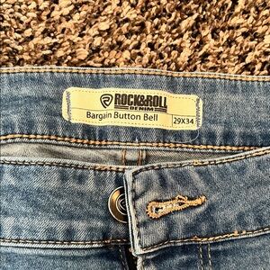 Rock & Roll Cowgirl Blue Flare Jeans